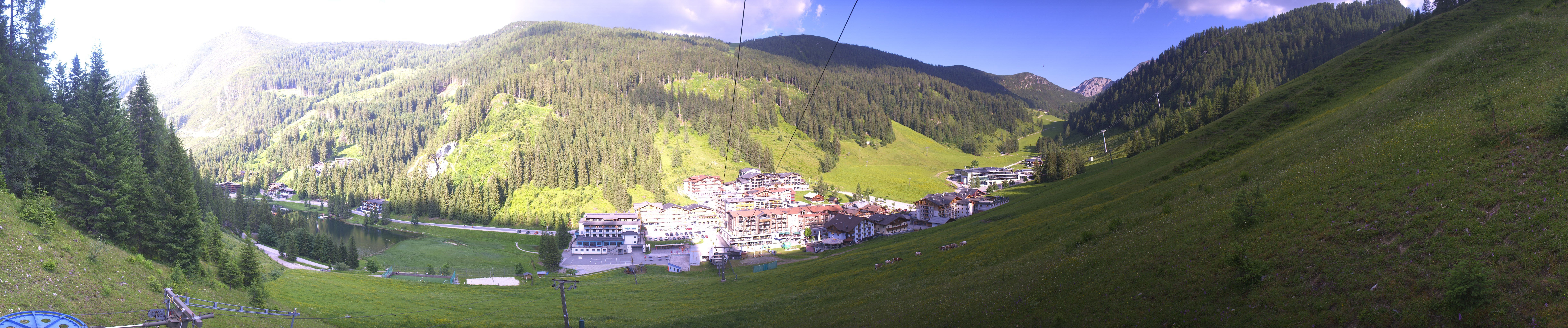 Archiv Foto Webcam Panoramablick Rosskopfbahn in Zauchensee