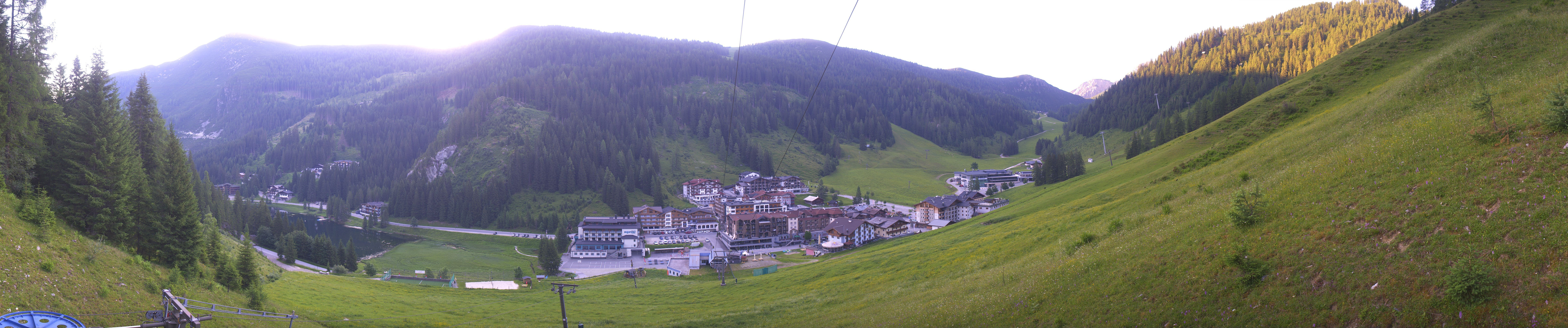 Archiv Foto Webcam Panoramablick Rosskopfbahn in Zauchensee