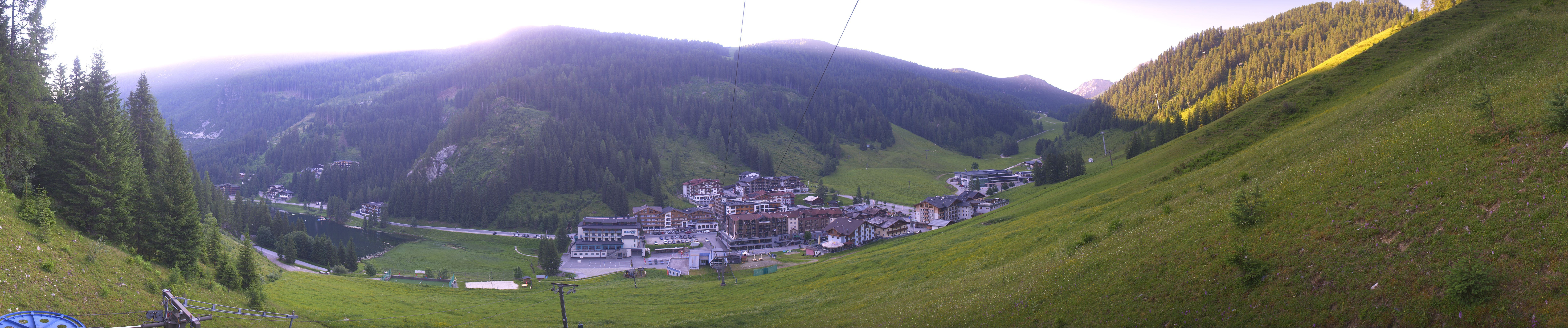 Archiv Foto Webcam Panoramablick Rosskopfbahn in Zauchensee