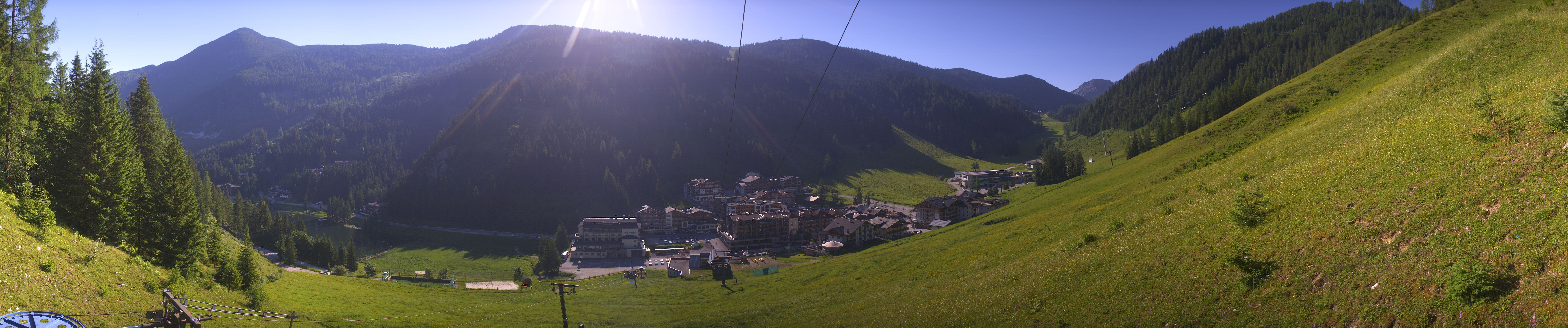 Archiv Foto Webcam Panoramablick Rosskopfbahn in Zauchensee