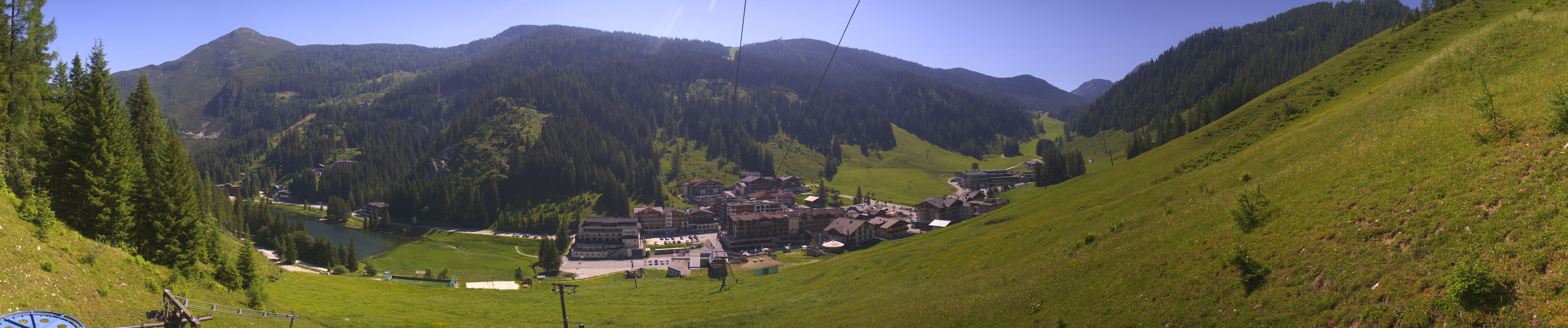 Archiv Foto Webcam Panoramablick Rosskopfbahn in Zauchensee