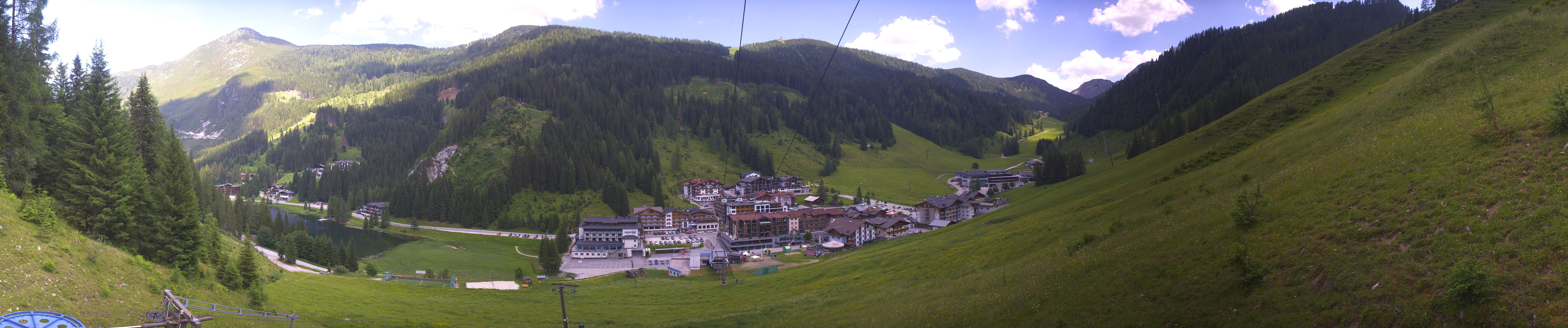 Archiv Foto Webcam Panoramablick Rosskopfbahn in Zauchensee
