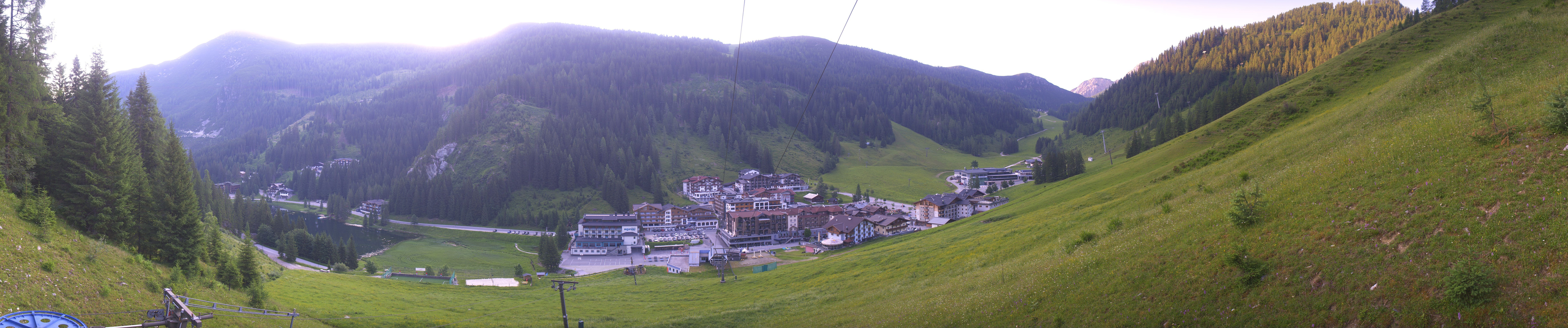 Archiv Foto Webcam Panoramablick Rosskopfbahn in Zauchensee