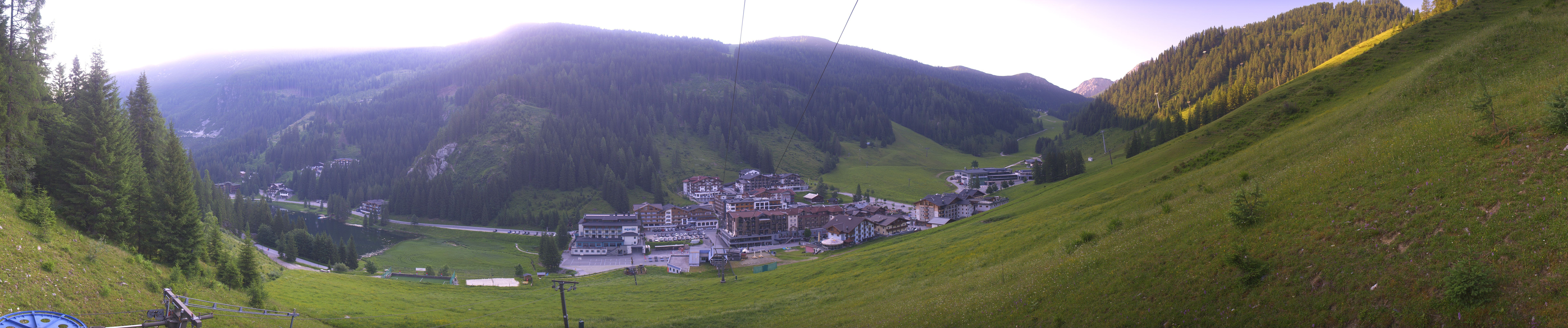 Archiv Foto Webcam Panoramablick Rosskopfbahn in Zauchensee