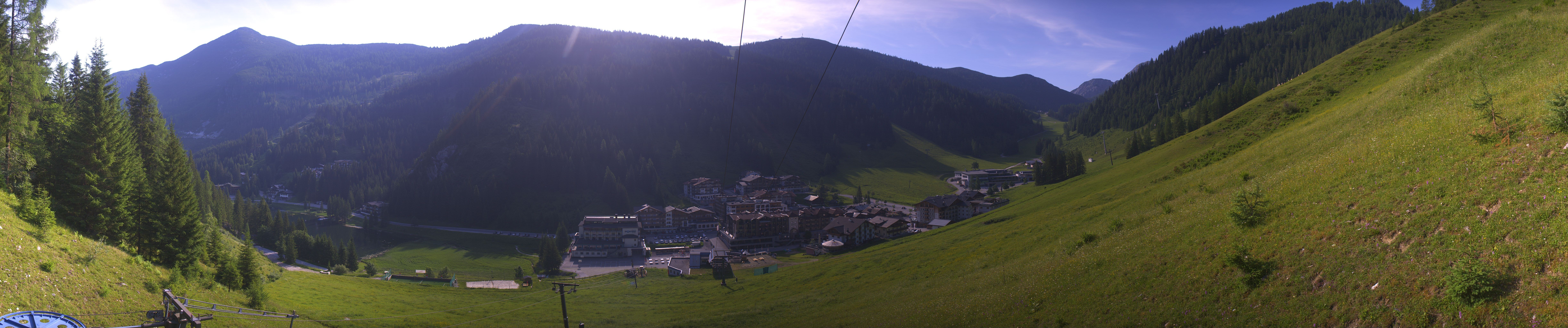 Archiv Foto Webcam Panoramablick Rosskopfbahn in Zauchensee