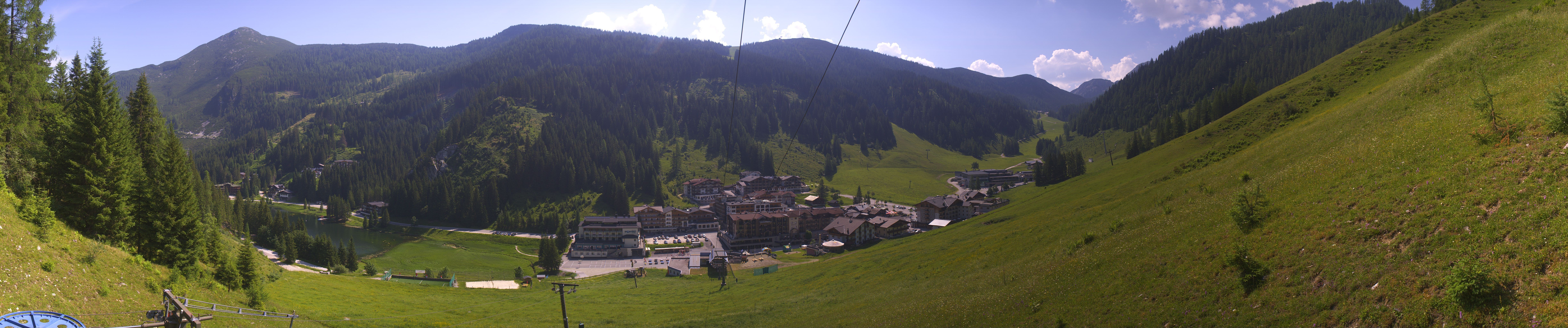 Archiv Foto Webcam Panoramablick Rosskopfbahn in Zauchensee