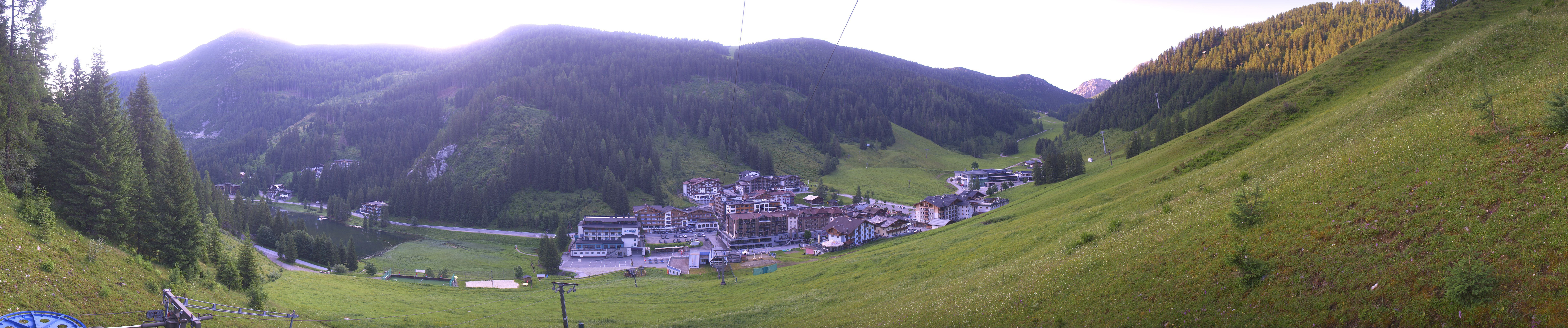 Archiv Foto Webcam Panoramablick Rosskopfbahn in Zauchensee