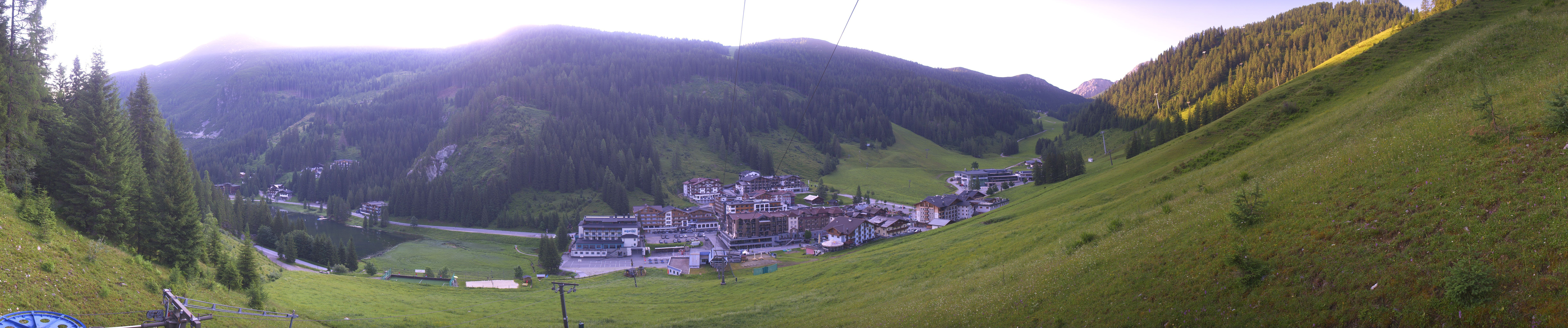 Archiv Foto Webcam Panoramablick Rosskopfbahn in Zauchensee