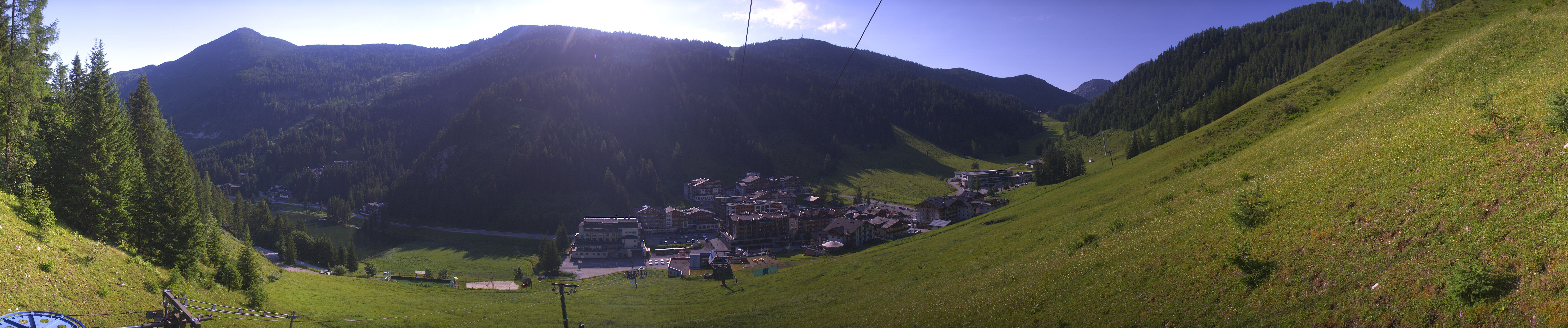Archiv Foto Webcam Panoramablick Rosskopfbahn in Zauchensee
