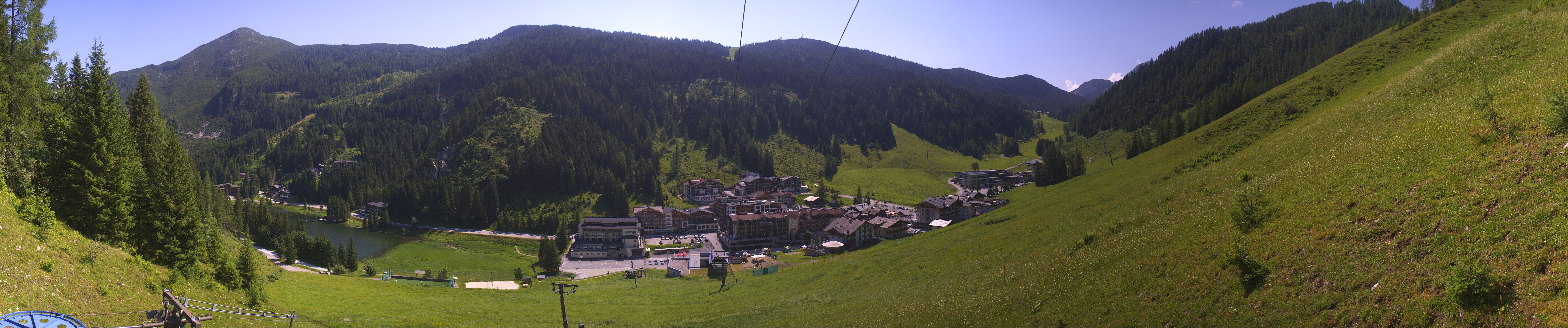 Archiv Foto Webcam Panoramablick Rosskopfbahn in Zauchensee