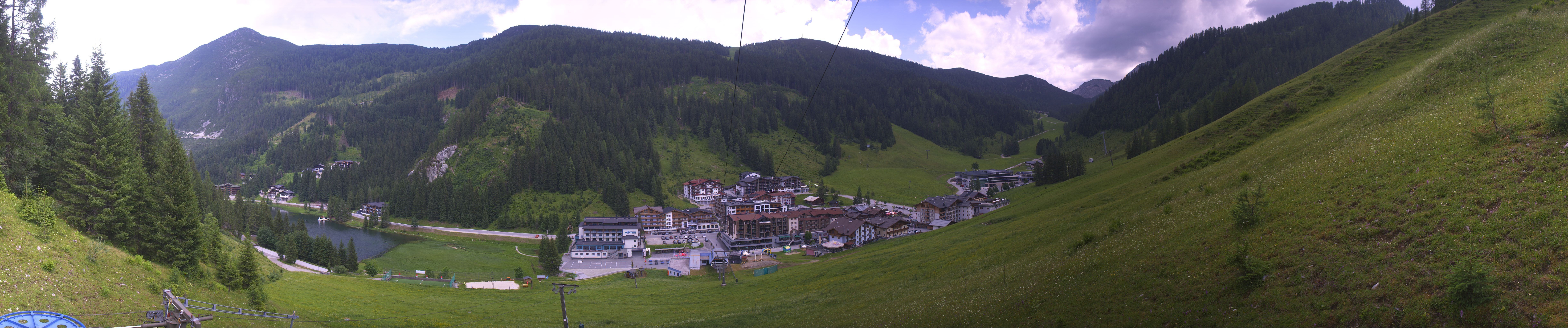 Archiv Foto Webcam Panoramablick Rosskopfbahn in Zauchensee