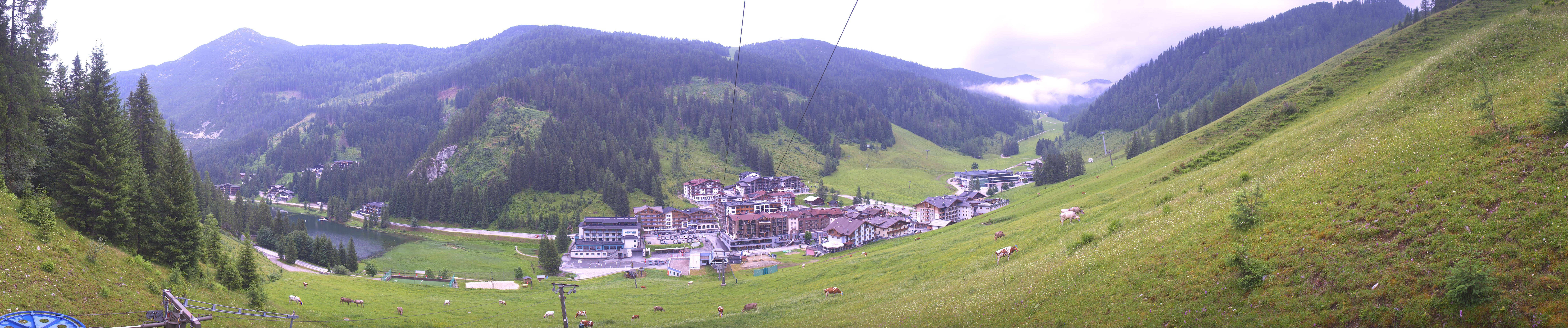 Archived image Webcam Zauchensee - Rosskopf