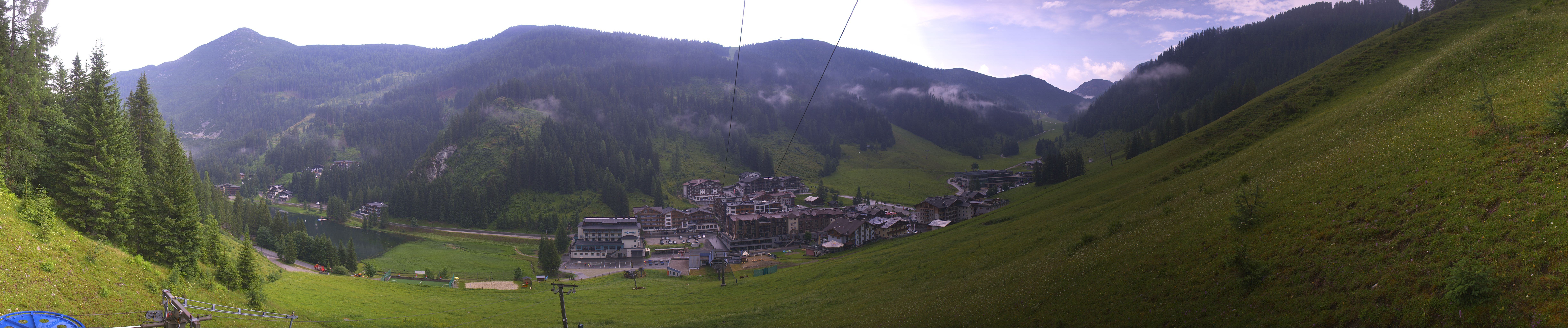 Archiv Foto Webcam Panoramablick Rosskopfbahn in Zauchensee