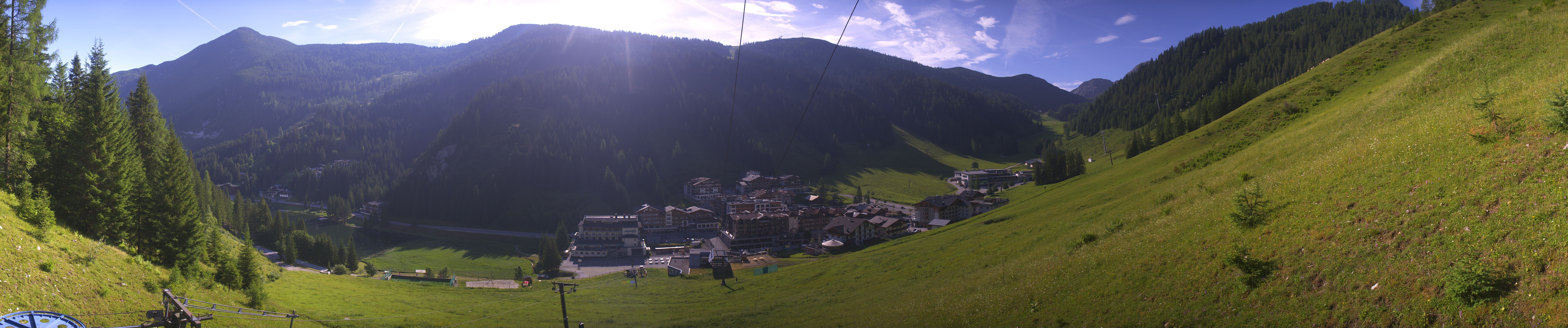 Archiv Foto Webcam Panoramablick Rosskopfbahn in Zauchensee
