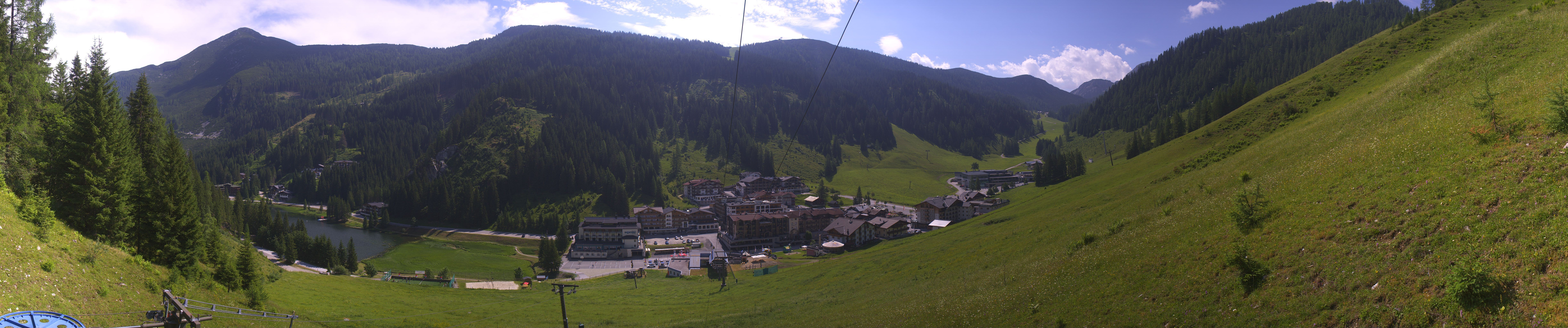 Archiv Foto Webcam Panoramablick Rosskopfbahn in Zauchensee