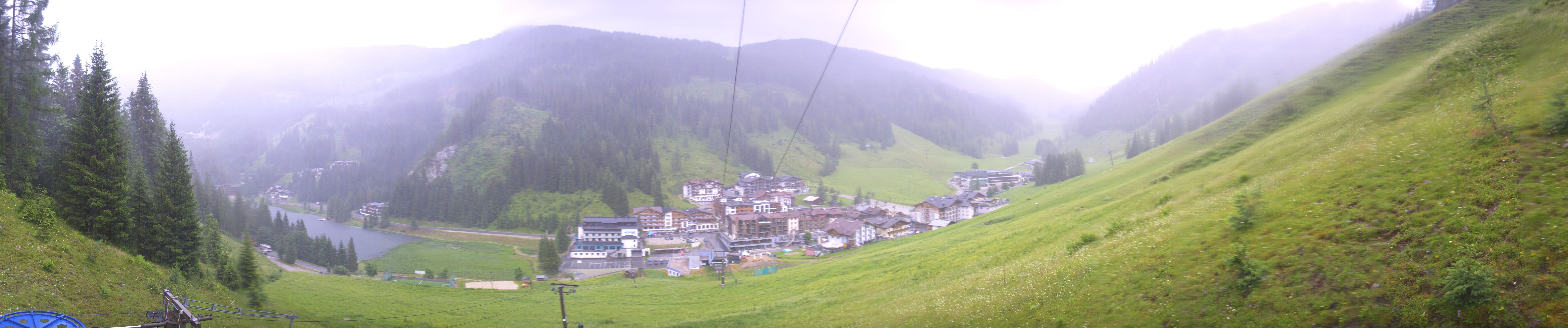 Archiv Foto Webcam Panoramablick Rosskopfbahn in Zauchensee