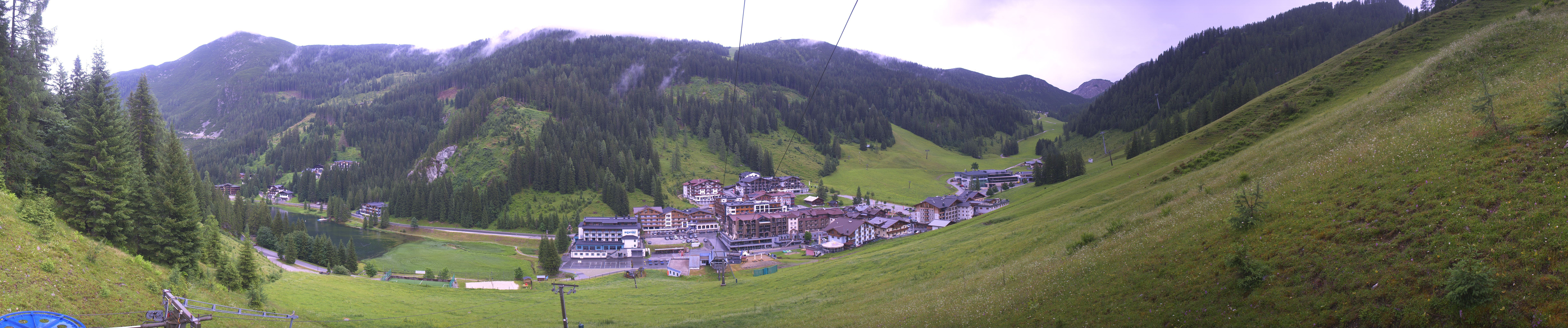Archiv Foto Webcam Panoramablick Rosskopfbahn in Zauchensee