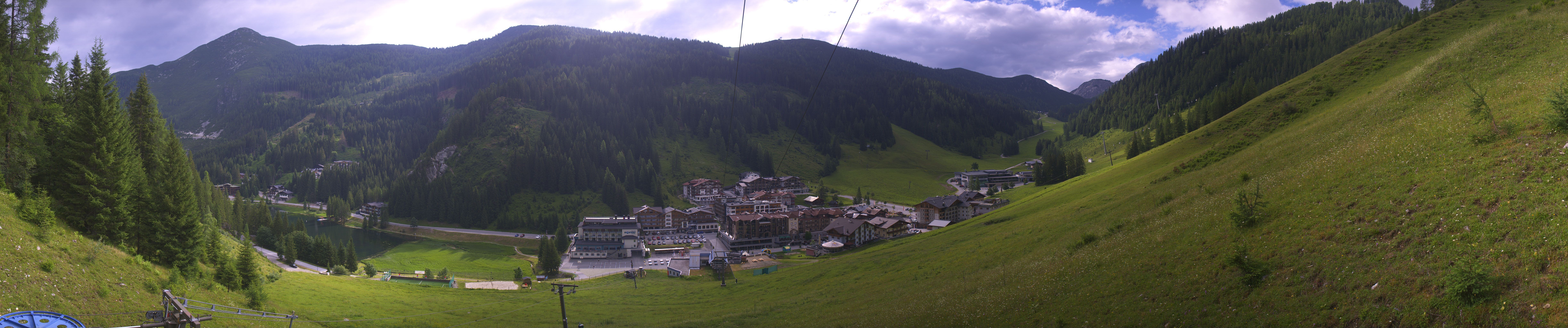 Archiv Foto Webcam Panoramablick Rosskopfbahn in Zauchensee