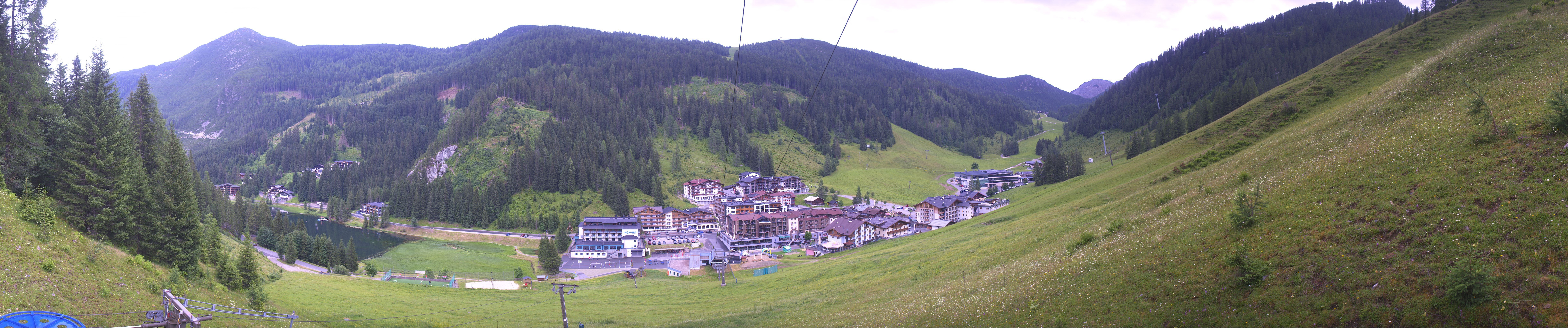Archiv Foto Webcam Panoramablick Rosskopfbahn in Zauchensee