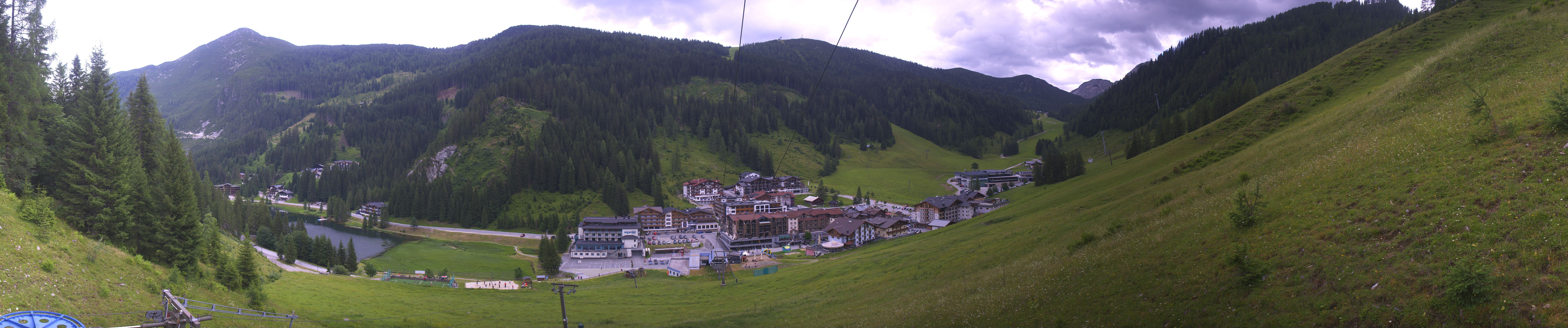 Archiv Foto Webcam Panoramablick Rosskopfbahn in Zauchensee