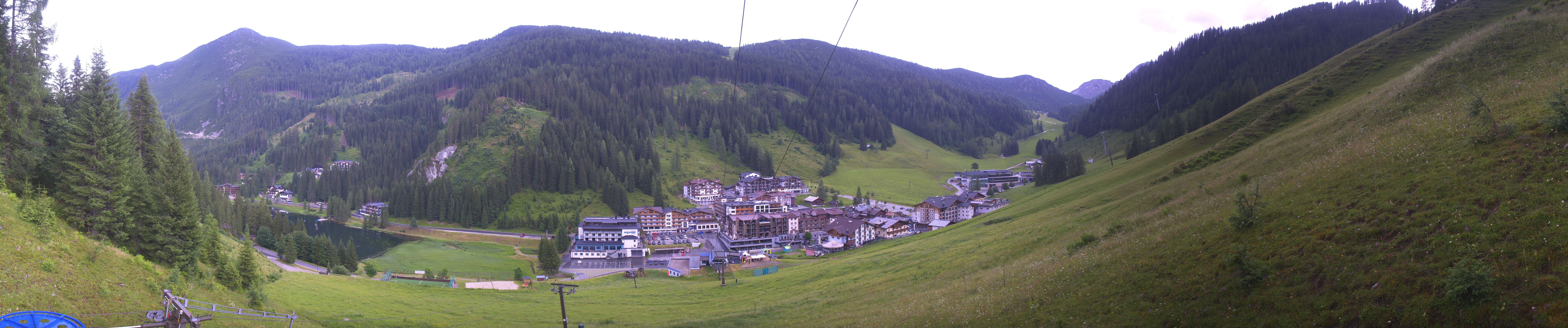 Archiv Foto Webcam Panoramablick Rosskopfbahn in Zauchensee