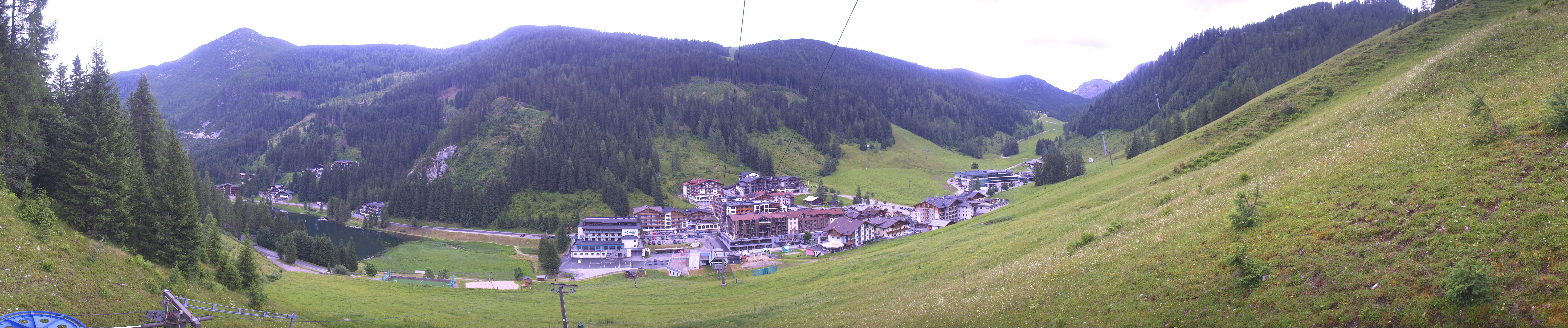 Archiv Foto Webcam Panoramablick Rosskopfbahn in Zauchensee