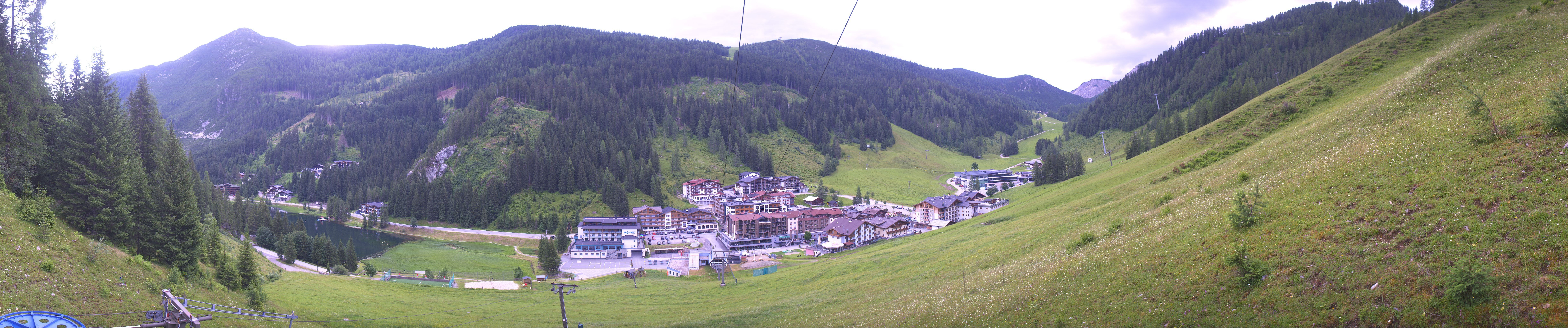 Archiv Foto Webcam Panoramablick Rosskopfbahn in Zauchensee