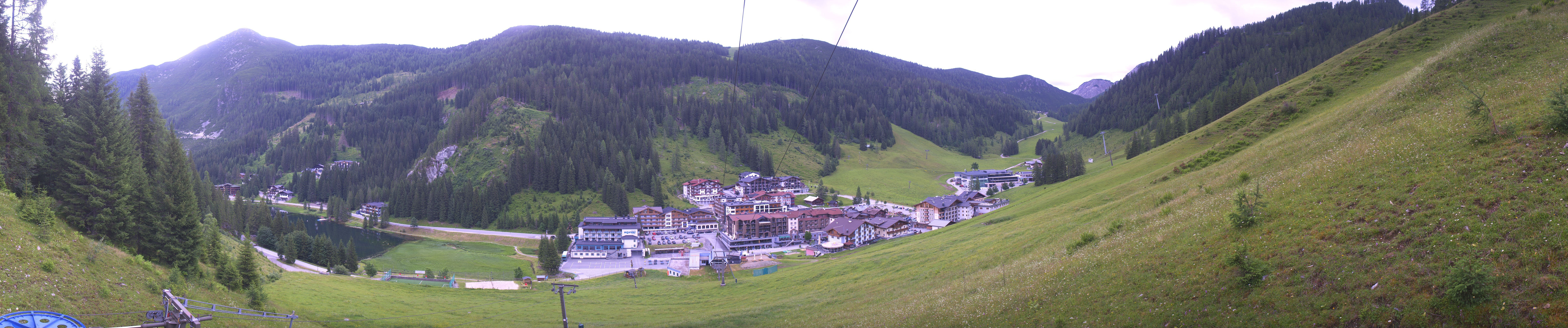 Archiv Foto Webcam Panoramablick Rosskopfbahn in Zauchensee