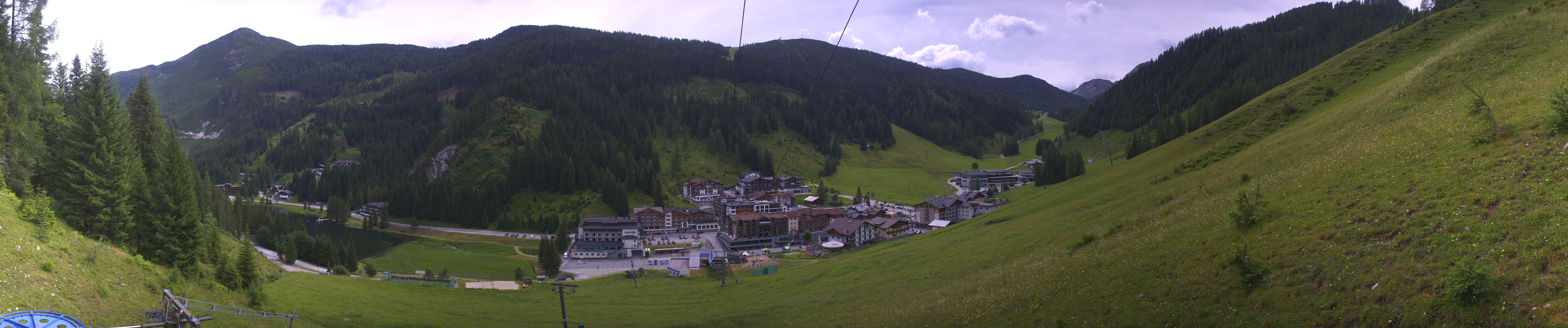 Archiv Foto Webcam Panoramablick Rosskopfbahn in Zauchensee