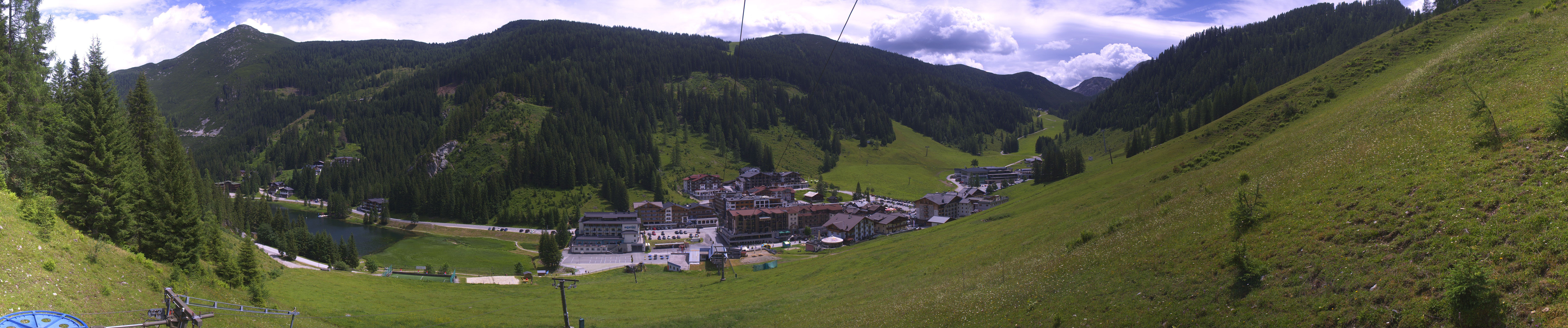 Archiv Foto Webcam Panoramablick Rosskopfbahn in Zauchensee