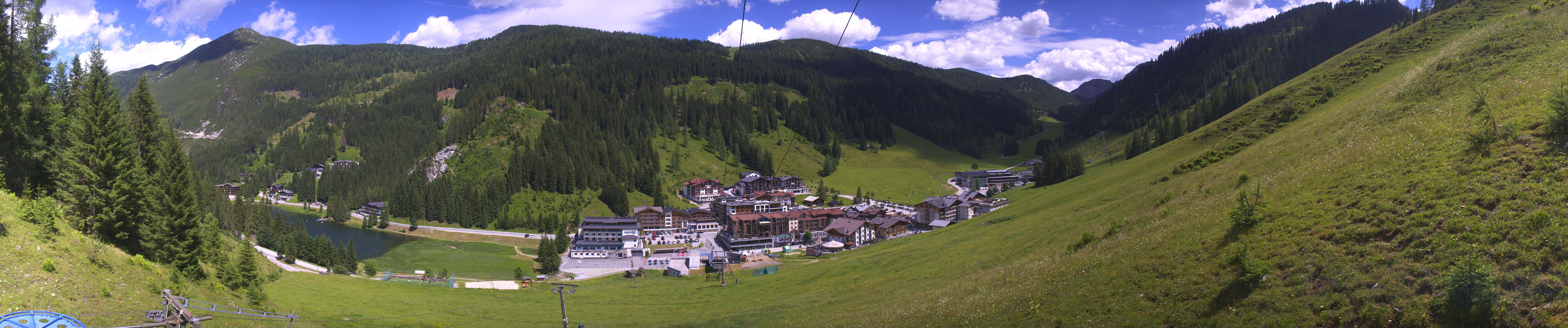 Archiv Foto Webcam Panoramablick Rosskopfbahn in Zauchensee