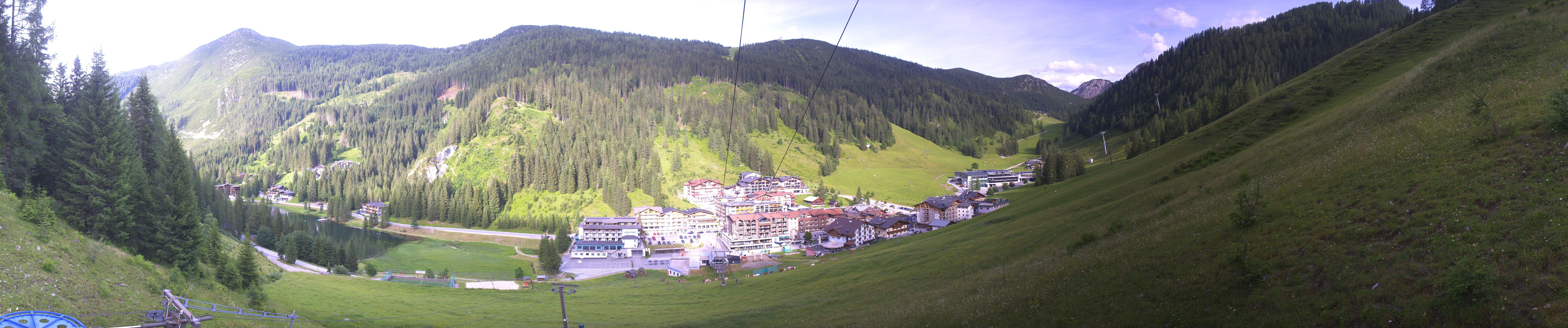 Archiv Foto Webcam Panoramablick Rosskopfbahn in Zauchensee