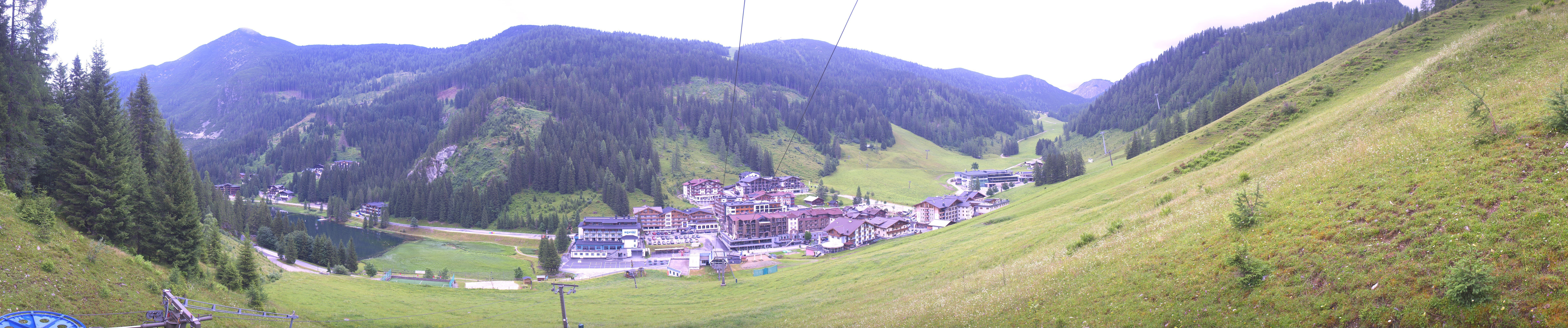 Archiv Foto Webcam Panoramablick Rosskopfbahn in Zauchensee