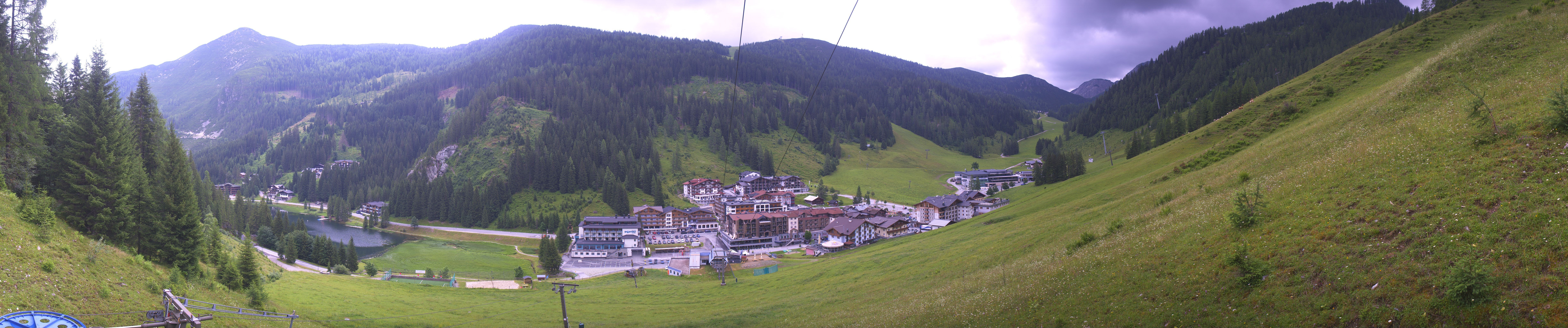 Archiv Foto Webcam Panoramablick Rosskopfbahn in Zauchensee