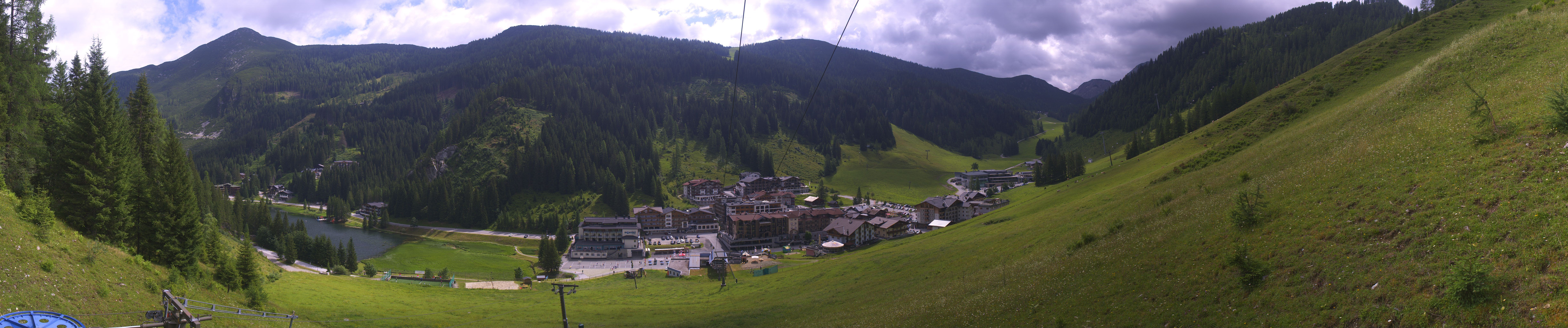 Archiv Foto Webcam Panoramablick Rosskopfbahn in Zauchensee