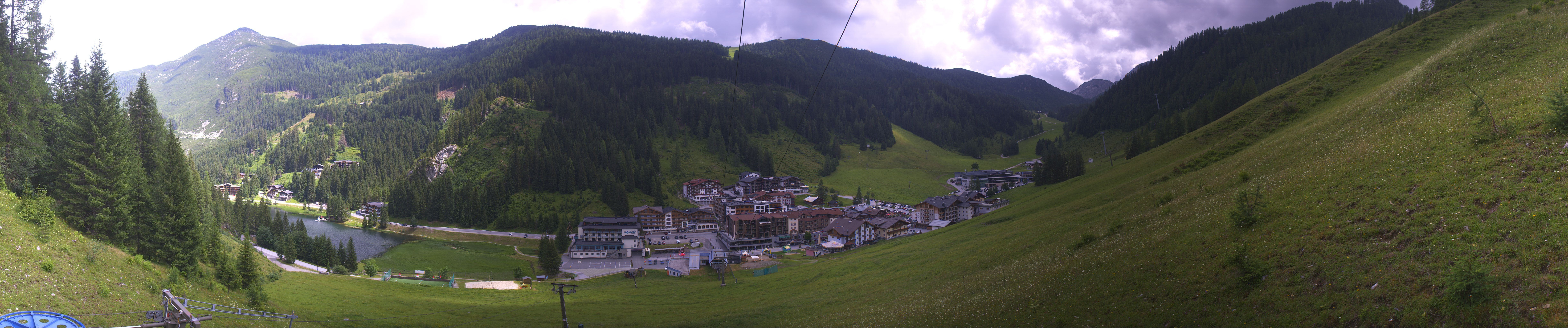 Archiv Foto Webcam Panoramablick Rosskopfbahn in Zauchensee