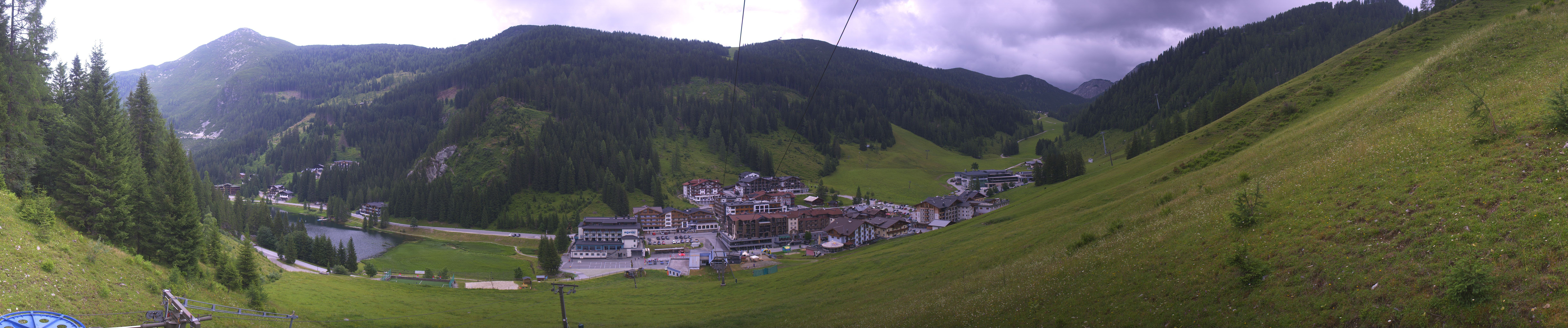 Archiv Foto Webcam Panoramablick Rosskopfbahn in Zauchensee