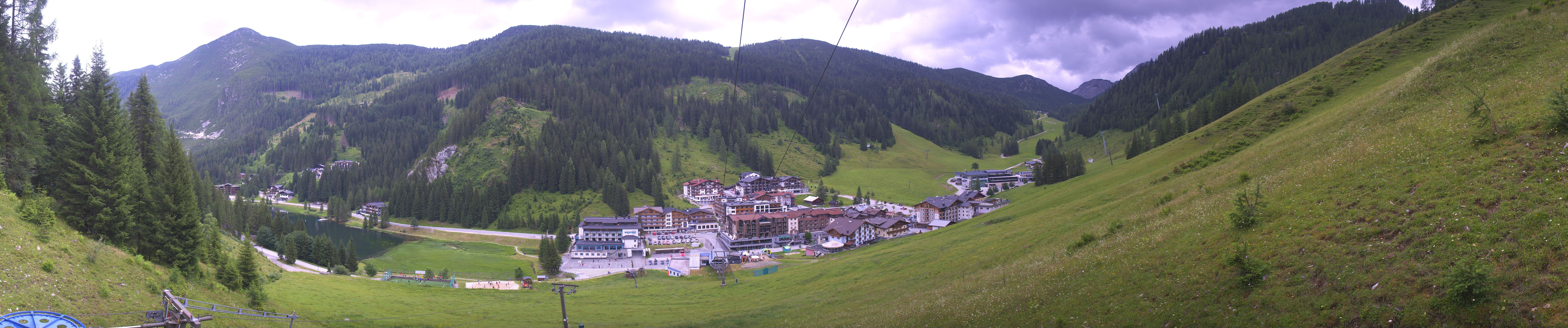 Archiv Foto Webcam Panoramablick Rosskopfbahn in Zauchensee