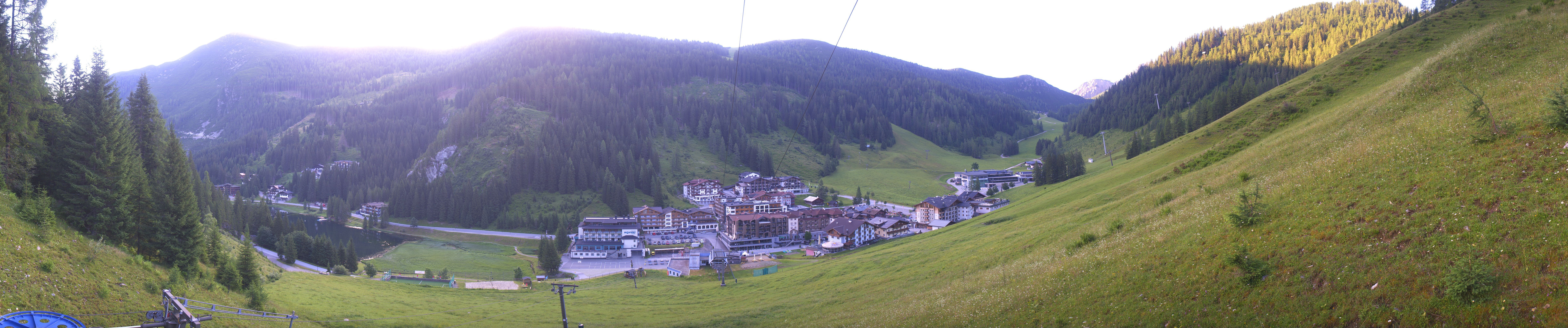 Archiv Foto Webcam Panoramablick Rosskopfbahn in Zauchensee