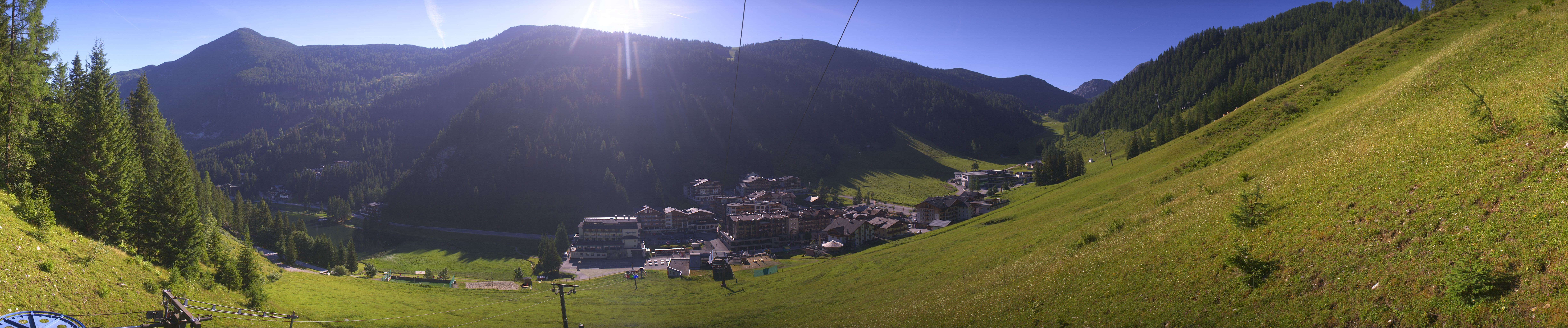Archiv Foto Webcam Panoramablick Rosskopfbahn in Zauchensee