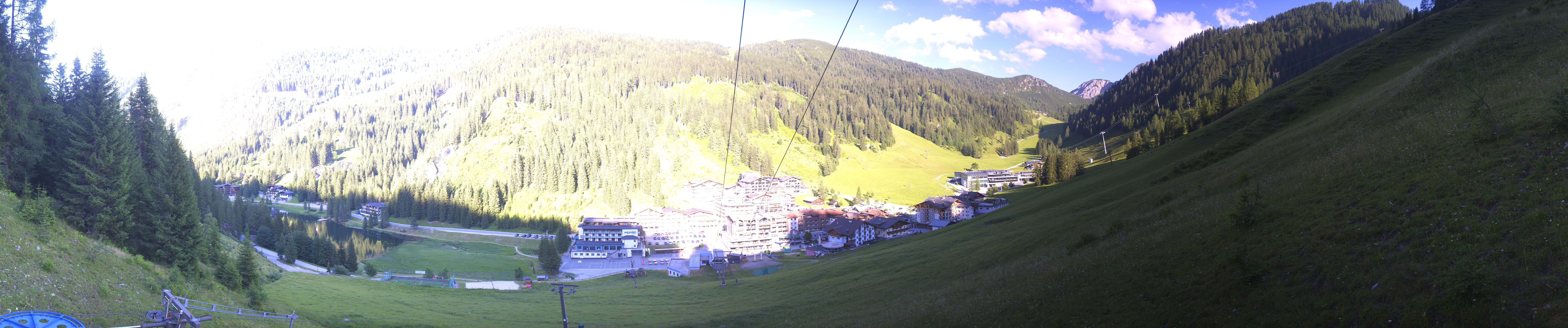 Archiv Foto Webcam Panoramablick Rosskopfbahn in Zauchensee