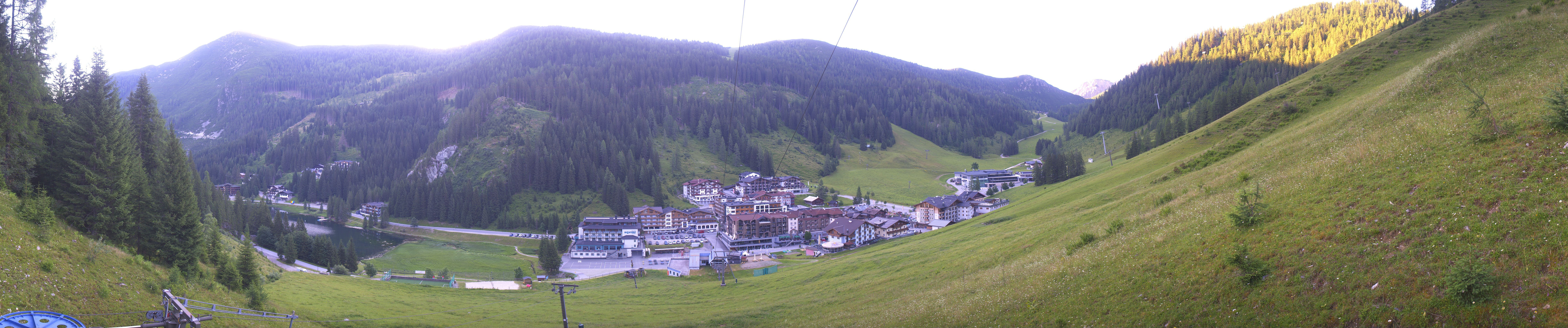 Archiv Foto Webcam Panoramablick Rosskopfbahn in Zauchensee