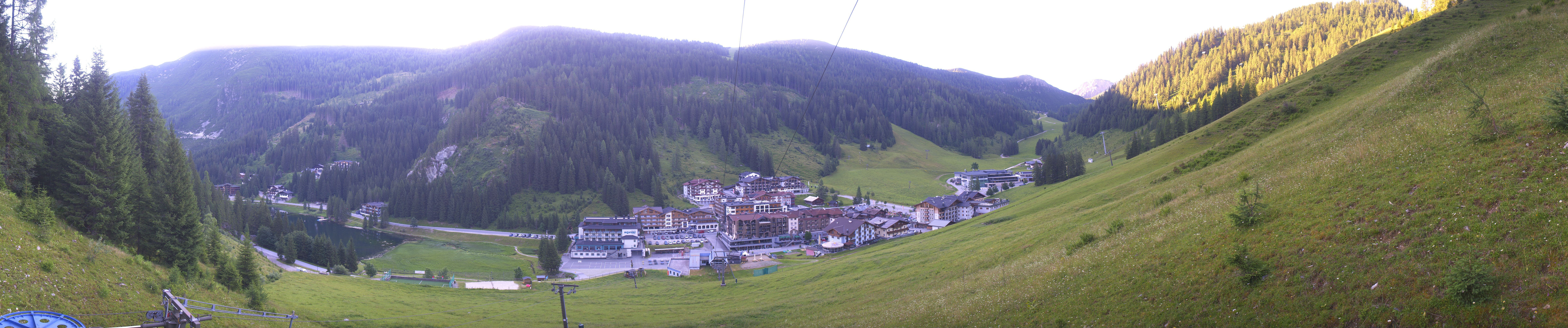 Archiv Foto Webcam Panoramablick Rosskopfbahn in Zauchensee