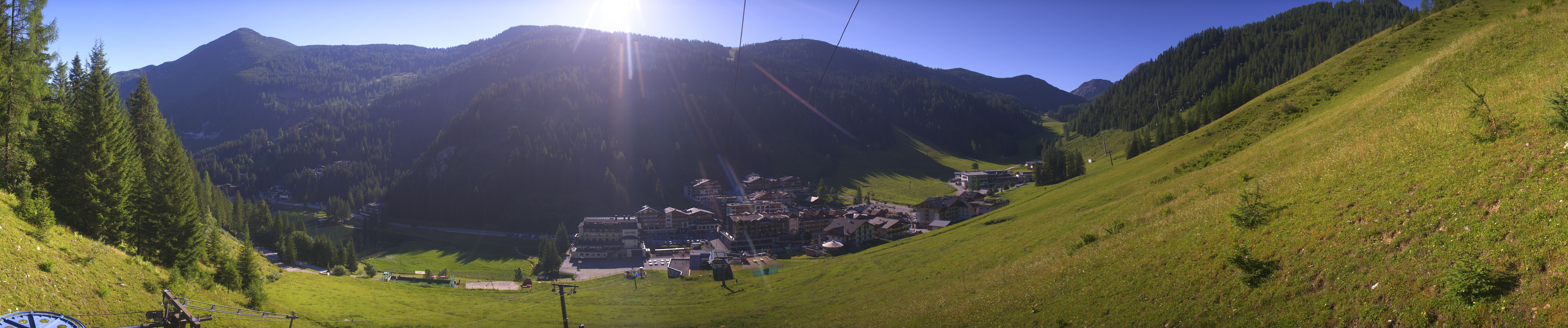 Archiv Foto Webcam Panoramablick Rosskopfbahn in Zauchensee