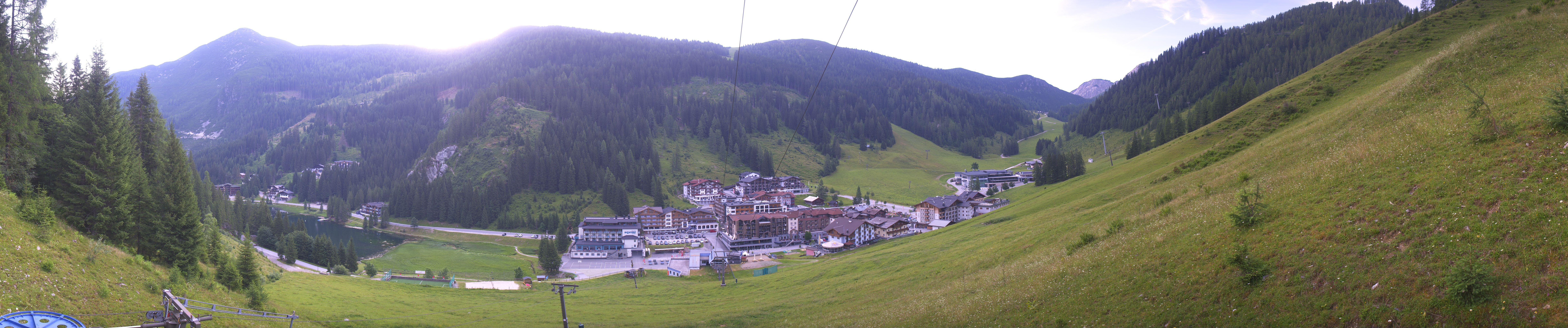Archiv Foto Webcam Panoramablick Rosskopfbahn in Zauchensee
