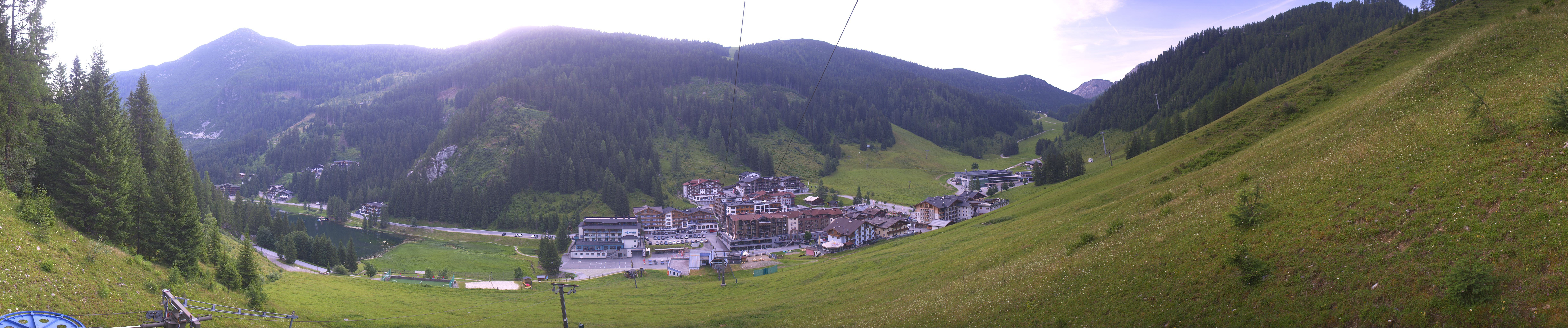 Archiv Foto Webcam Panoramablick Rosskopfbahn in Zauchensee