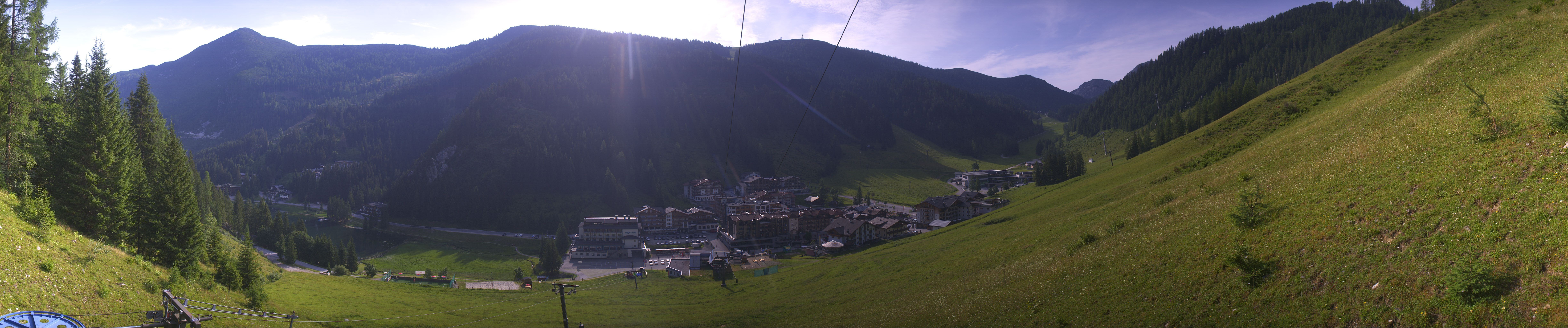 Archiv Foto Webcam Panoramablick Rosskopfbahn in Zauchensee
