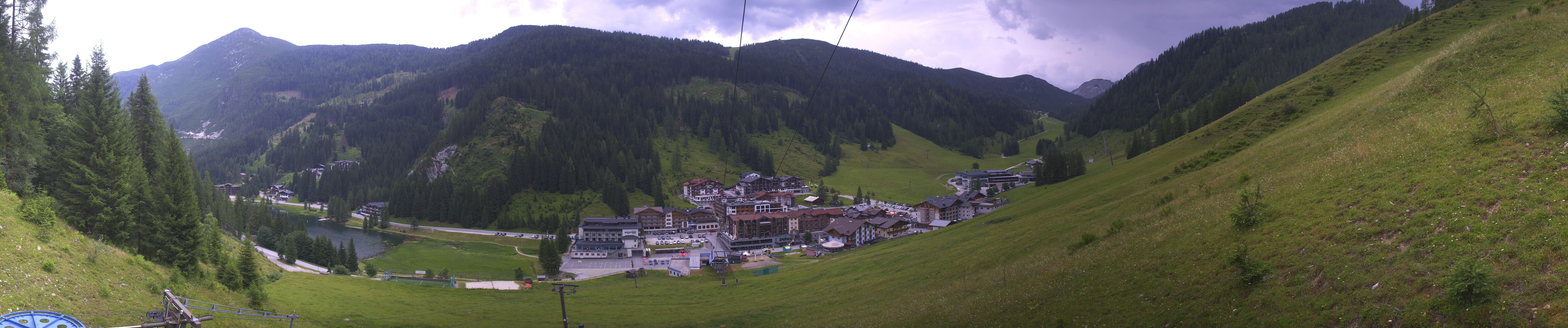 Archiv Foto Webcam Panoramablick Rosskopfbahn in Zauchensee