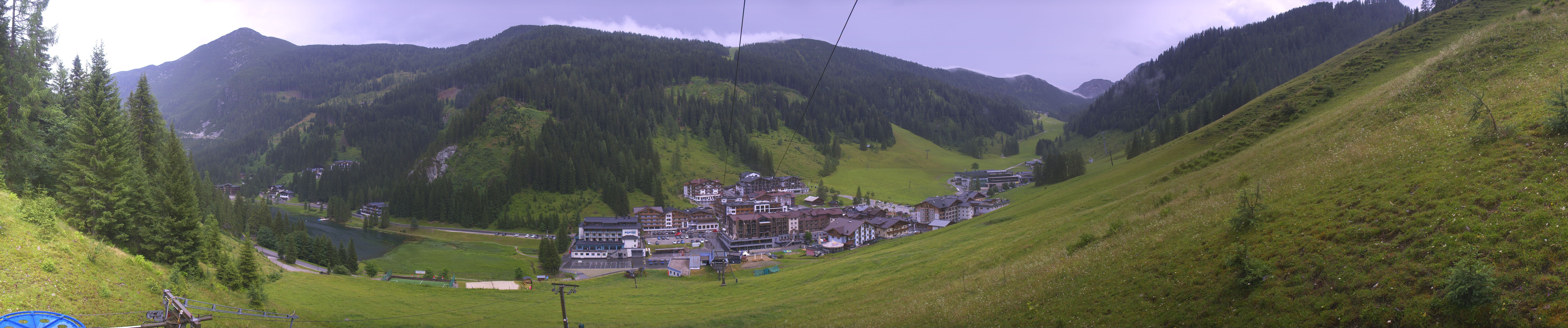Archiv Foto Webcam Panoramablick Rosskopfbahn in Zauchensee