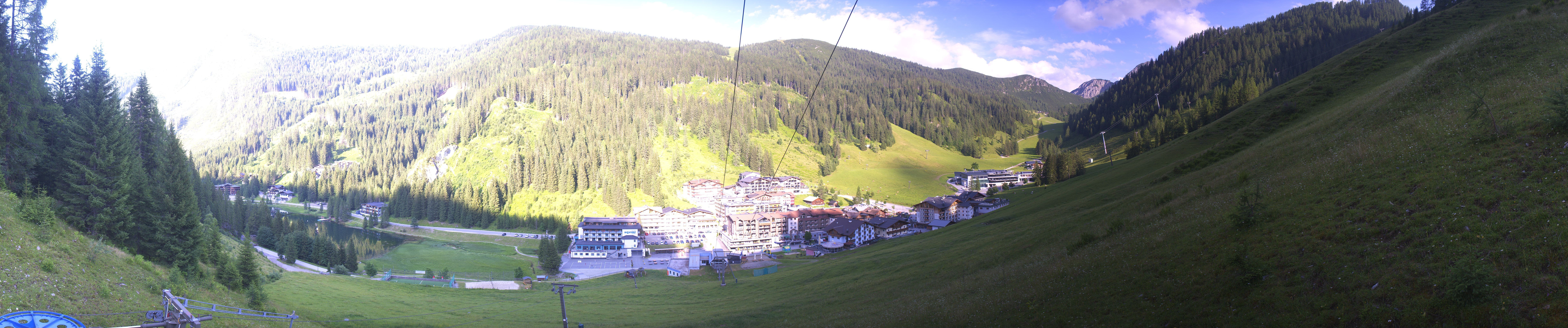Archiv Foto Webcam Panoramablick Rosskopfbahn in Zauchensee